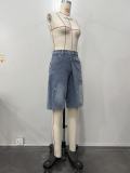 EVE Fashion Denim Loose Shorts OD-8787