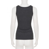 EVE Solid Color Sleeveless Tank Top GPKJ-MR47000