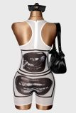 EVE Print Sleeveless Romper GXIY-K26L2548