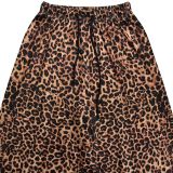EVE Retro Animal-Print Casual Pants BY-7768