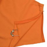 EVE Solid Color Slash Shoulder Two Piece Pants Set BY-7736