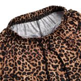 EVE Retro Animal-Print Casual Pants BY-7768
