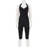 EVE Sexy V Neck Sport Romper GPKJ-MR50302