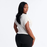EVE Deep V Neck Sleeveless Tops GDSF-J26TP303