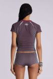 EVE Sport Polka Dot Print Tankinis 2 Piece Swimsuit GNJF-2679