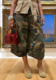 EVE Camouflage Print Wide Leg Pants SH-391619