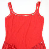 EVE Hot Drill Sleeveless Mini Dress CYA-902080