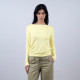 EVE Solid Color Backless Long Sleeve Top GSBW-D26TP310