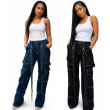 EVE Loose Casual Straight Jeans CM-60811