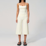 EVE Outdoor Casual Yoga Cami Top And Cropped Pants Set GZZC-TZ5555-4