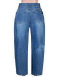 EVE Casual Curved-Leg Jeans SH-391657