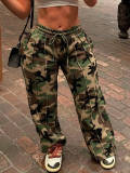 EVE Camouflage Printed Casual Loose Pants LSD-2983