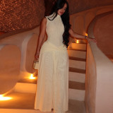 EVE Sleeveless Solid Color Maxi Dress GJYO-JD305858