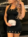 EVE Sleeveless Backless Mini Dress GFCF-1557