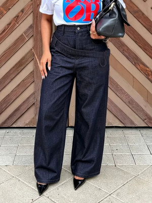 EVE Plus Size Fashion Straight Jeans GYLN-6029