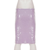 EVE Fashion Sequin Half Body Skirt GPKJ-MR51783