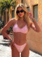 EVE Sexy Printed Backless Bikinis 2 Piece Swimsuit CASF-6838