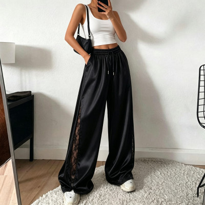 EVE Lace Hollow Out Sport Loose Pants YWXS-K26L2880