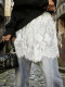 EVE Lace Flower See Through Skirt GFRT-60505PBL