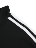 EVE Stripe Patchwork Long Sleeve Sport Pants Suit HNIF-YF024