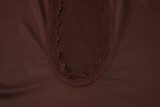 EVE Long Sleeve Solid Color Top BLG-T6521743A