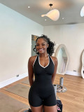 EVE Halterneck Sport Yoga Tight Romper GXIY-K26L2689