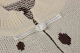 EVE Polka Dot Knits Long Sleeve Coat GXIY-K26L3060