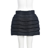 EVE Splash Proof Cotton Mini Skirt ﻿GNZD-9619DD