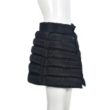 EVE Splash Proof Cotton Mini Skirt ﻿GNZD-9619DD