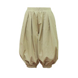 EVE Solid Color Loose Lantern Pant AIL-372