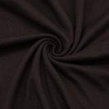 EVE Solid Color Casual Mini Dress GSZM-J26DS462