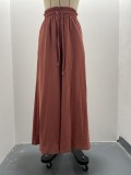 EVE Solid Color Loose Wide Leg Pants GMYS-LWZ0121