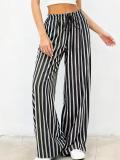 EVE Stripe Loose Casual Wide Leg Pants GMYS-LWZ4002