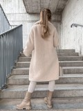 EVE Long Sleeve Lapel Plush Coat GMYS-LWZ0506