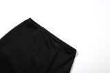 EVE Long Sleeve Single Breasted Two Piece Skirt Set GYME-K6S17860A