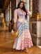 EVE Printed Long Sleeve Shirt Long Skirt 2 Piece Set GCNE-76098