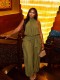 EVE Sleeveless Solid Color Two Piece Pants Set GMSF-91380