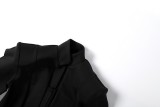 EVE Long Sleeve Single Breasted Two Piece Skirt Set GYME-K6S17860A