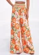 EVE Casual Printed Wide Leg Pants GMYS-WL8356