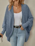 EVE Long Sleeve Solid Color Knits Coat GMYS-QZ5001