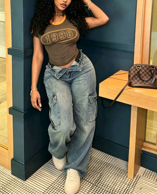 EVE Loose Straight Jeans HMS-5601