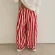 EVE Stripe Loose Wide Leg Pants LSD-3082
