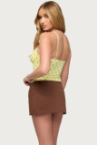 EVE Polka Dot Printed Sling Bodysuit GAXB-D671BS