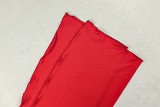 EVE V Neck Solid Color Two Piece Skirts Set(With Headscarf) GJYO-JSD711988