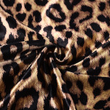 EVE Leopard Printed Sequin Casual Pants GNZD-11630PBM