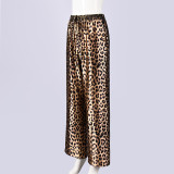 EVE Leopard Printed Sequin Casual Pants GNZD-11630PBM