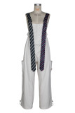 EVE Loose Casual Wide Leg Overalls Jumpsuit ZSD-0790