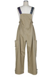 EVE Loose Casual Wide Leg Overalls Jumpsuit ZSD-0790