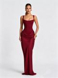 EVE Square Neck Sleeveless Maxi Dress GMYU-10227