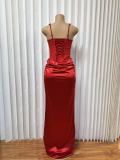 EVE Square Neck Sleeveless Maxi Dress GMYU-10227